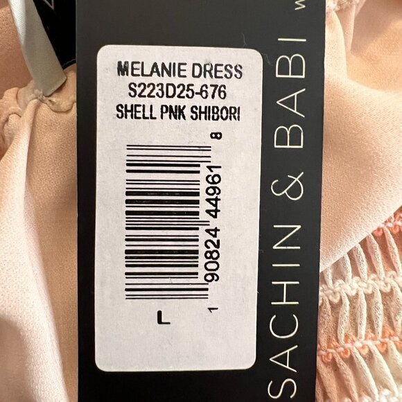 Sachin & Babi Melanie Pink Shibori Dress NWT - Picture 10 of 13